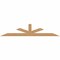 Ekena Millwork Saratoga Timber Gable Bracket, Western Red Cedar, 108"W x 22"H x 1 1/2"D x 5 1/2"F, 5/12 Pitch GBW108X22X0206SAR00SWR - alternate 1